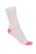 Cashmere & Elastane accessories socks frontibus flanelle chine rose shocking 9 11